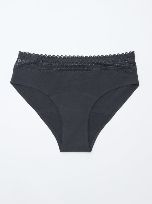 Set di 2 shorty mestruali flusso leggero - Kiabi