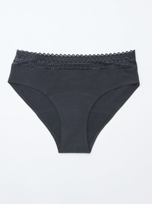 Set di 2 shorty mestruali flusso leggero - Kiabi