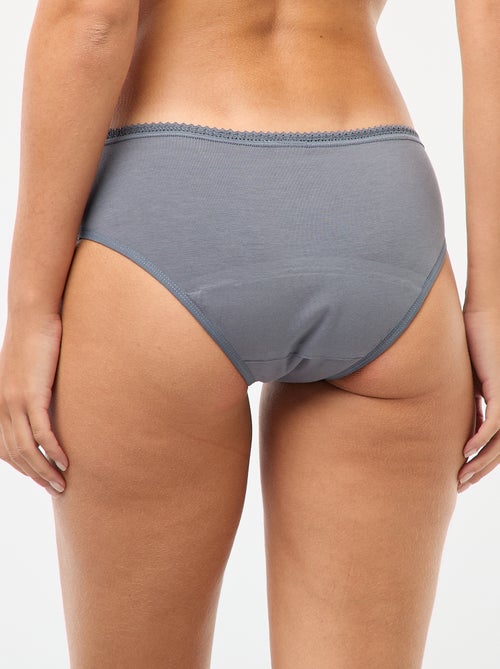 Set di 2 shorty mestruali flusso medio - Kiabi