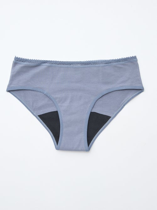 Set di 2 shorty mestruali flusso medio - Kiabi