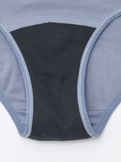 Set di 2 shorty mestruali flusso medio - Kiabi