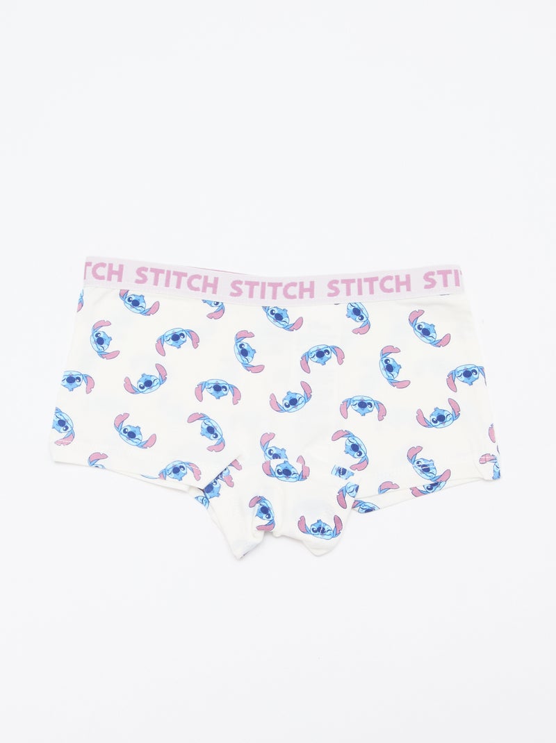 Set di 2 shorty 'Stitch' Blu - Kiabi