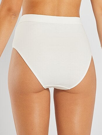 Set di 2 slip cotone a costine