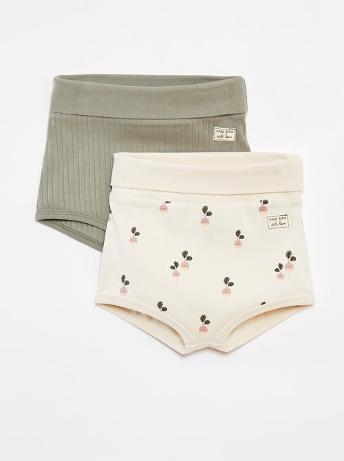 Set di 2 slip da infilare - Kiabi