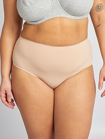 Set di 2 slip invisibili a vita alta