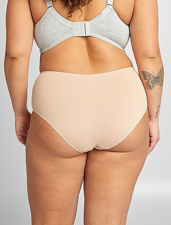 Set di 2 slip invisibili a vita alta