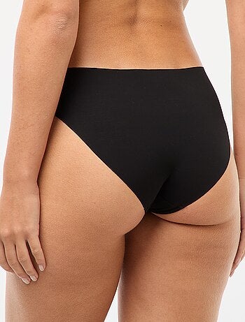 Set di 2 slip invisibili in microfibra