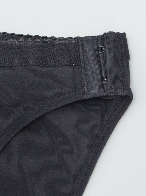 Set di 2 slip mestruali lavabili in cotone - collezione facile da indossare - Kiabi