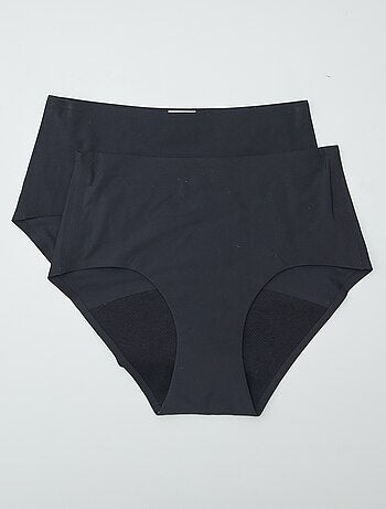 Set di 2 slip per ciclo mestruale flusso leggero