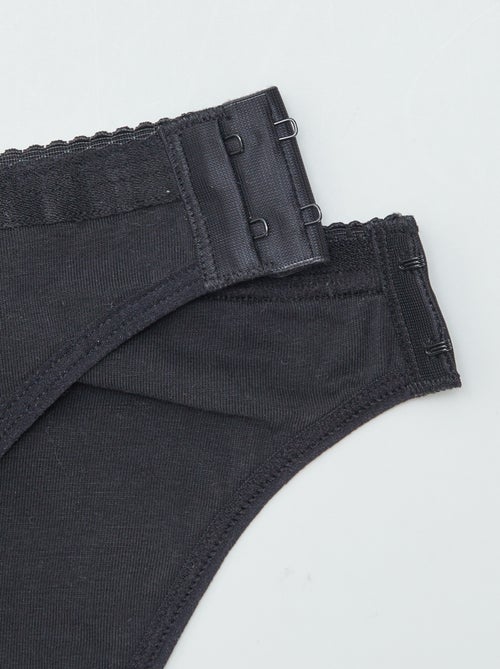 Set di 2 slip per ciclo mestruale lavabili in cotone - So Easy - Kiabi