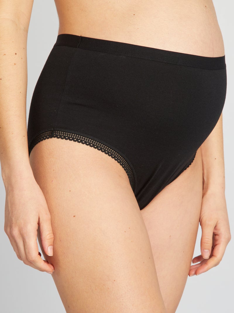 Set di 2 slip premaman Nero - Kiabi