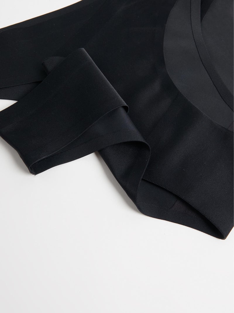 Set di 2 slip tagliati al laser, MO Fashion Nero - Kiabi