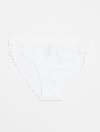 Set di 2 slip tinta unita