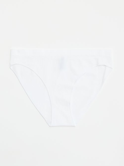 Set di 2 slip tinta unita - Kiabi Set di 2 slip tinta unita - Kiabi