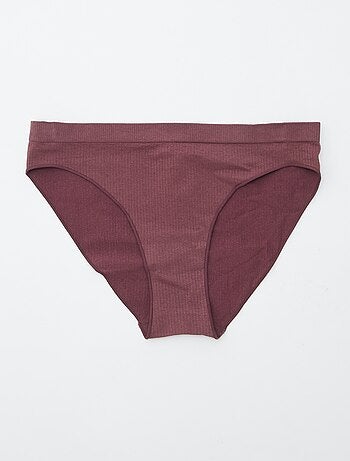 Set di 2 slip tinta unita