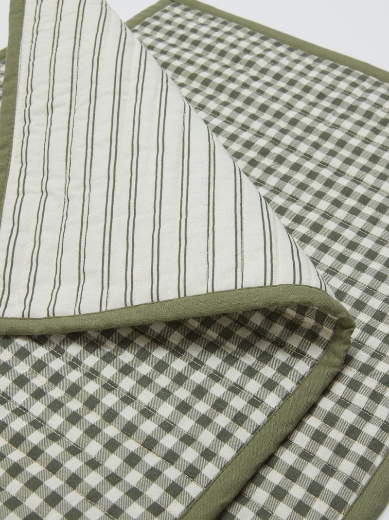 Set di 2 sottopiatti (32x40 cm) doppia stampa - Kiabi Home KAKI - Kiabi