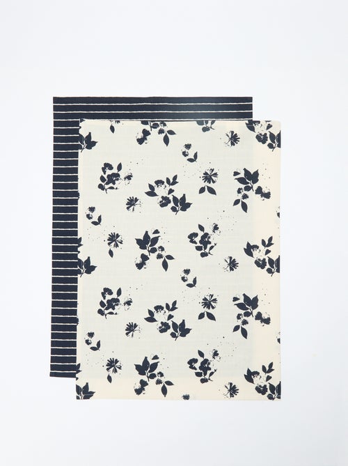 Set di 2 strofinacci 50 x 70 cm - Kiabi Home - Kiabi Set di 2 strofinacci 50 x 70 cm - Kiabi Home - Kiabi