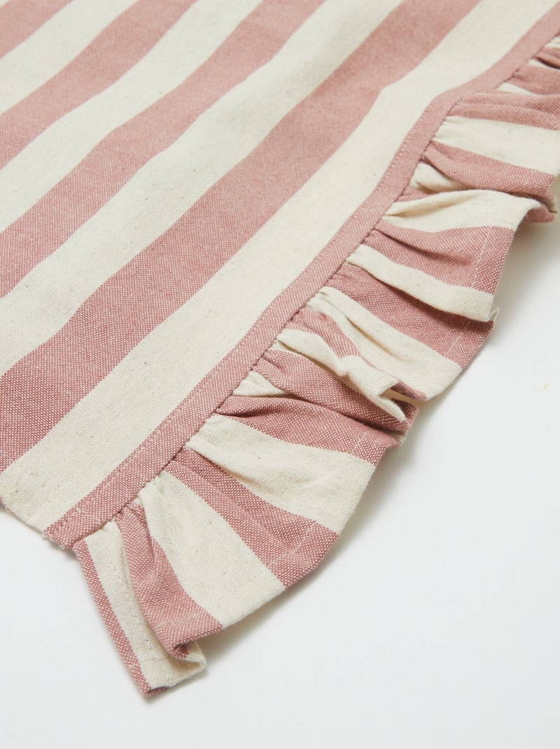 Set di 2 strofinacci con volant (50 x 70 cm) BLU - Kiabi