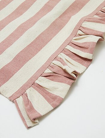 Set di 2 strofinacci con volant (50x70 cm)