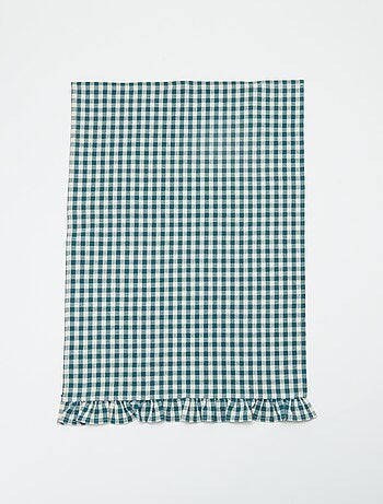 Set di 2 strofinacci con volant (50x70 cm)