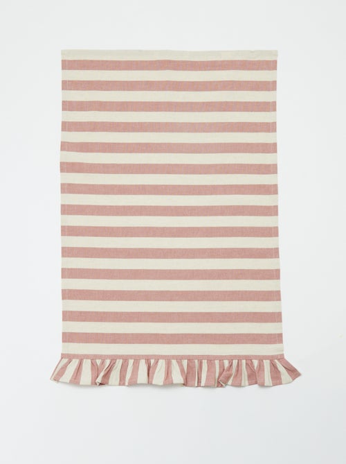 Set di 2 strofinacci con volant (50x70 cm) - Kiabi