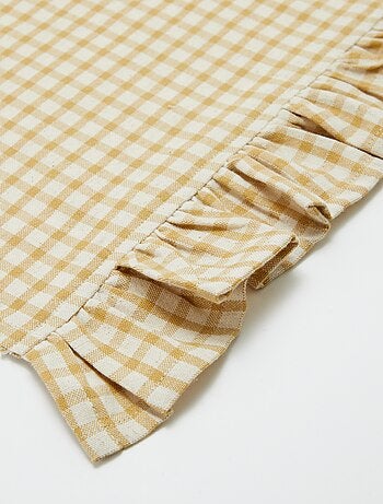 Set di 2 strofinacci con volant (50x70 cm)