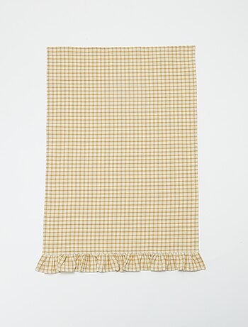 Set di 2 strofinacci con volant (50x70 cm)