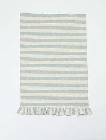 Set di 2 strofinacci con volant (50x70 cm)