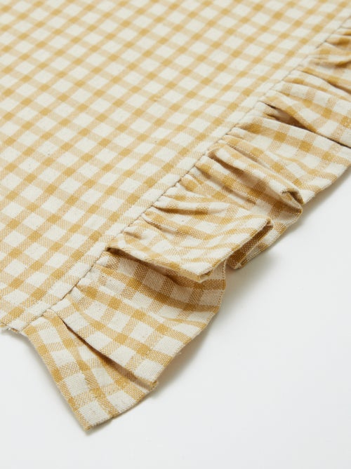 Set di 2 strofinacci con volant (50x70 cm) - Kiabi