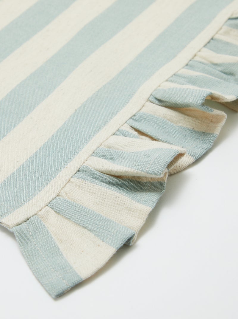 Set di 2 strofinacci con volant (50x70 cm) GIALLO - Kiabi