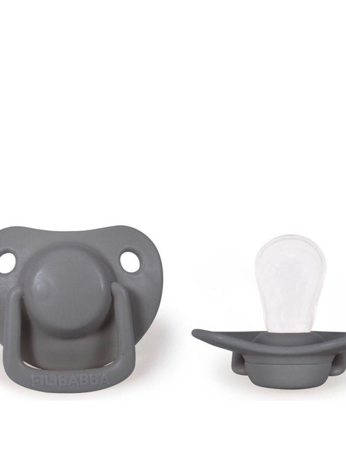 Set di 2 succhietti anatomici in silicone 0-6m | Filibabba - Kiabi