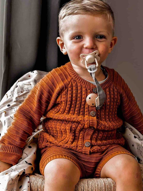 Set di 2 succhietti anatomici in silicone 0-6m | Filibabba - Kiabi