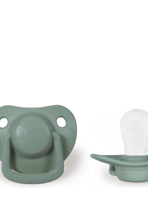 Set di 2 succhietti anatomici in silicone 0-6m | Filibabba - Kiabi