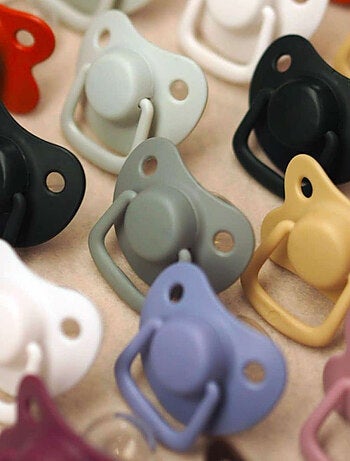 Set di 2 succhietti anatomici in silicone 6 mesi e oltre | Filibabba