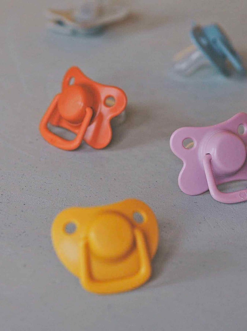 Set di 2 succhietti anatomici in silicone 6 mesi e oltre | filibabba | filibabba Rosa antico - Kiabi