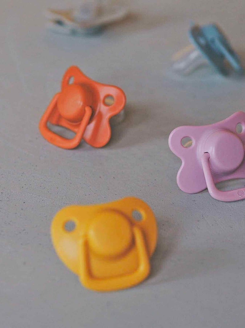 Set di 2 succhietti anatomici in silicone 6 mesi e oltre | filibabba | filibabba Senape - Kiabi