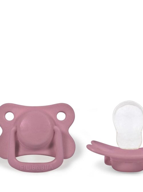 Set di 2 succhietti anatomici in silicone 6 mesi e oltre | Filibabba - Kiabi