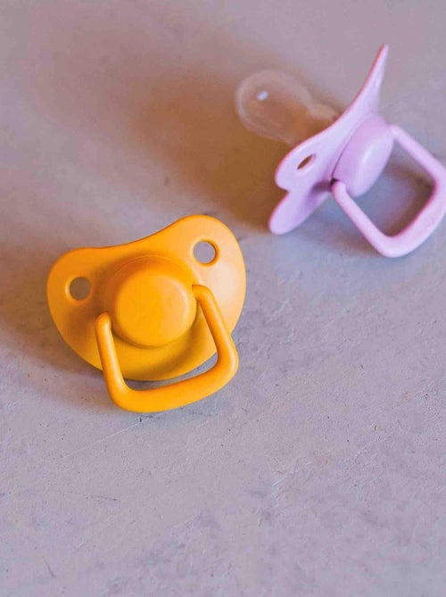 Set di 2 succhietti anatomici in silicone 6 mesi e oltre | Filibabba - Kiabi