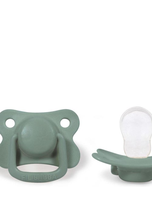 Set di 2 succhietti anatomici in silicone 6 mesi e oltre | Filibabba - Kiabi
