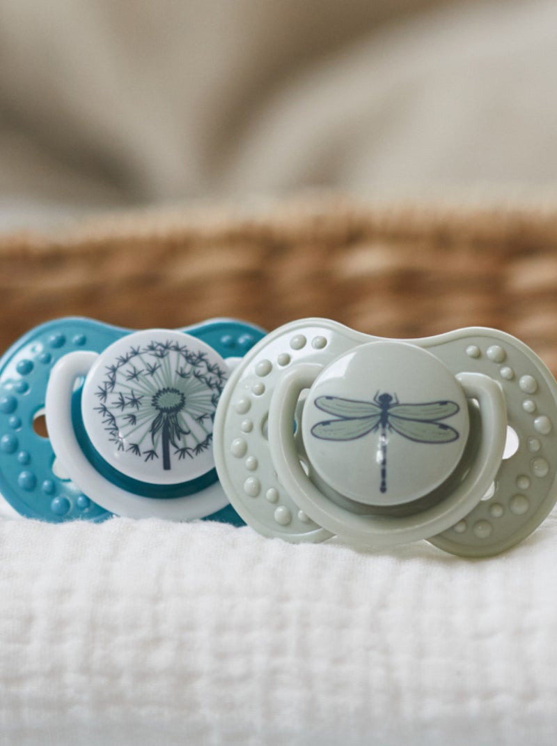 Set di 2 succhietti dinamici difrax lovi botanic | difrax | difrax Blu - Kiabi