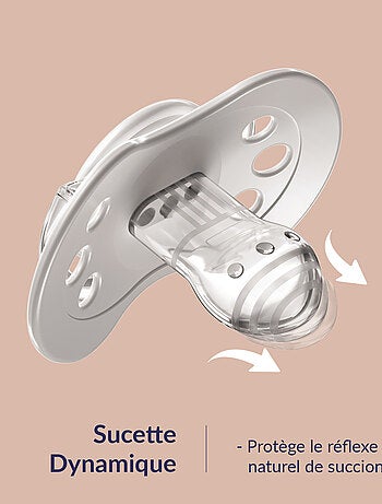 Set di 2 succhietti dinamici difrax lovi harmony | Difrax