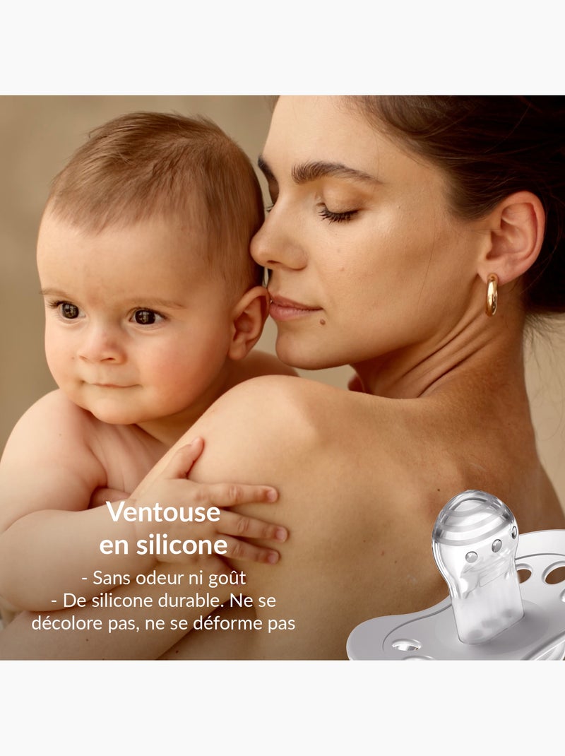 Set di 2 succhietti dinamici difrax lovi harmony | Difrax Beige - Kiabi