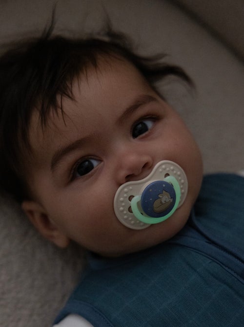 Set di 2 succhietti dinamici difrax lovi notte & giorno | Difrax - Kiabi