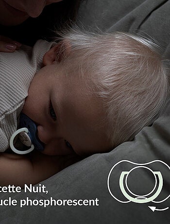 Set di 2 succhietti dinamici difrax lovi notte & giorno | Difrax