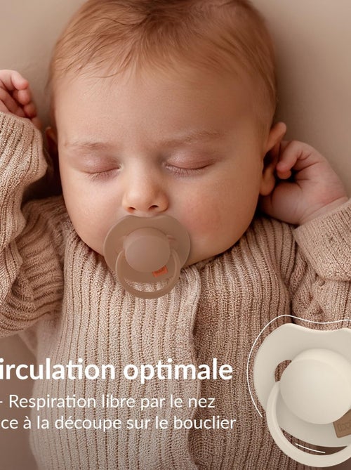 Set di 2 succhietti dinamici lovi prime | Difrax - Kiabi