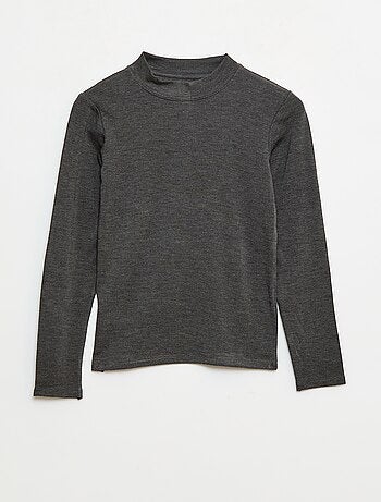 Set di 2 t-shirt a collo alto