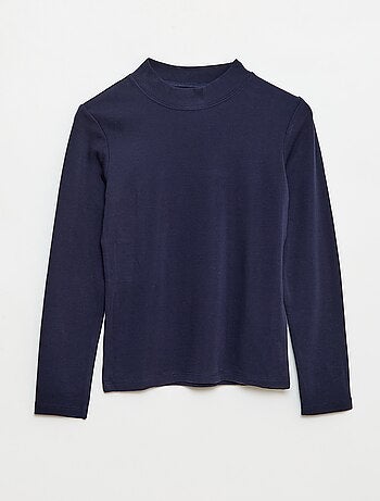 Set di 2 t-shirt a collo alto