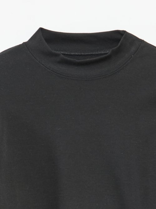 Set di 2 t-shirt a collo alto - Kiabi