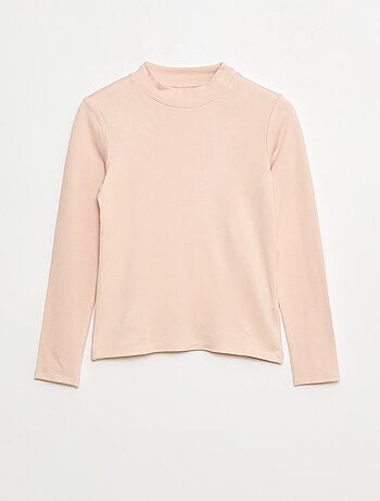 Set di 2 t-shirt a collo alto