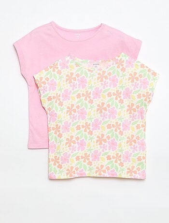 Set di 2 t-shirt a maniche corte - 2 pezzi